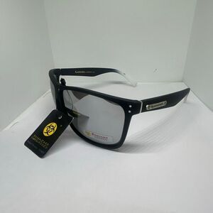 Biohazard Mirrored Sunglasses Men’s UV400 Protection